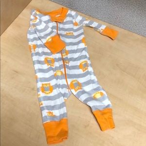 Hanna Andersson PJs footless 50 0-6 months